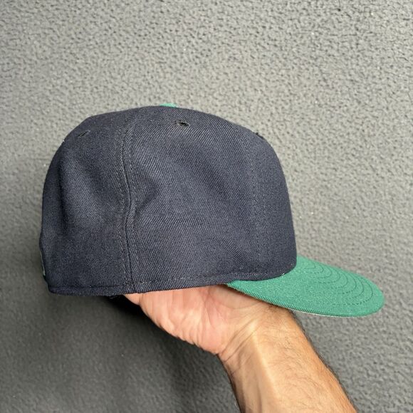 2001 Augusta National Members Fitted Hat Sz 7 3/8 New Era 5950 Green Bill/ Navy - Picture 5 of 12